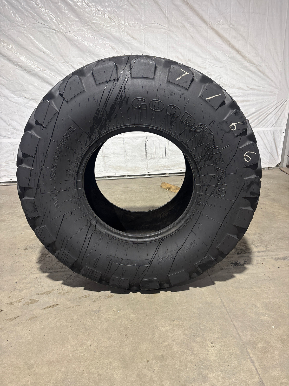23.1-26 GOODYEAR ALL-WEATHER LIKE-NEW #7166