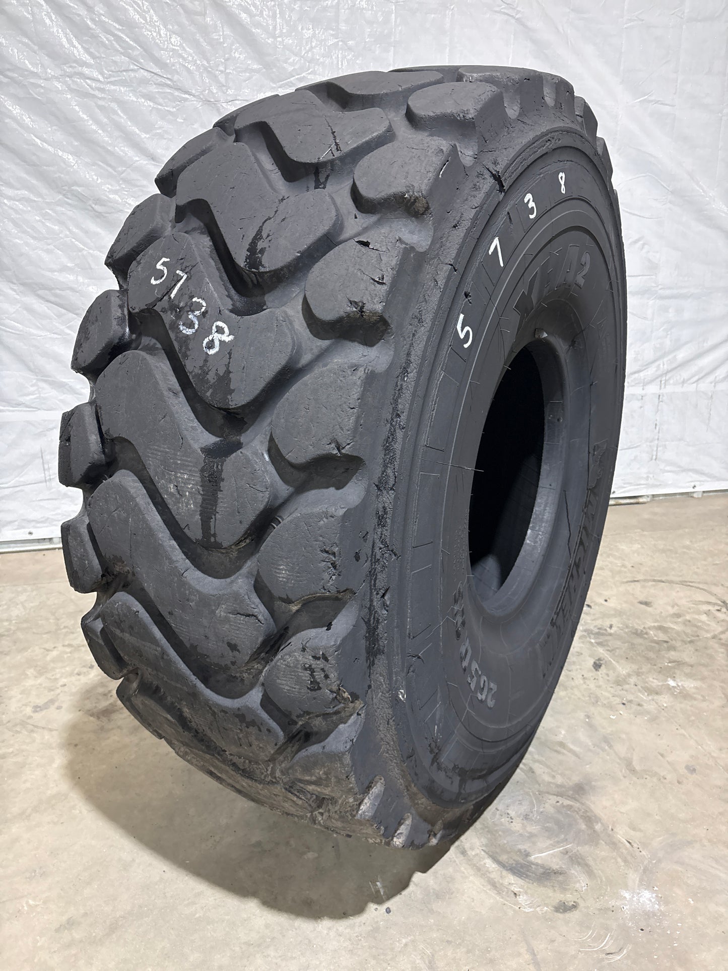 26.5R25 MICHELIN XHA2 RADIAL LOADER TIRE #5738