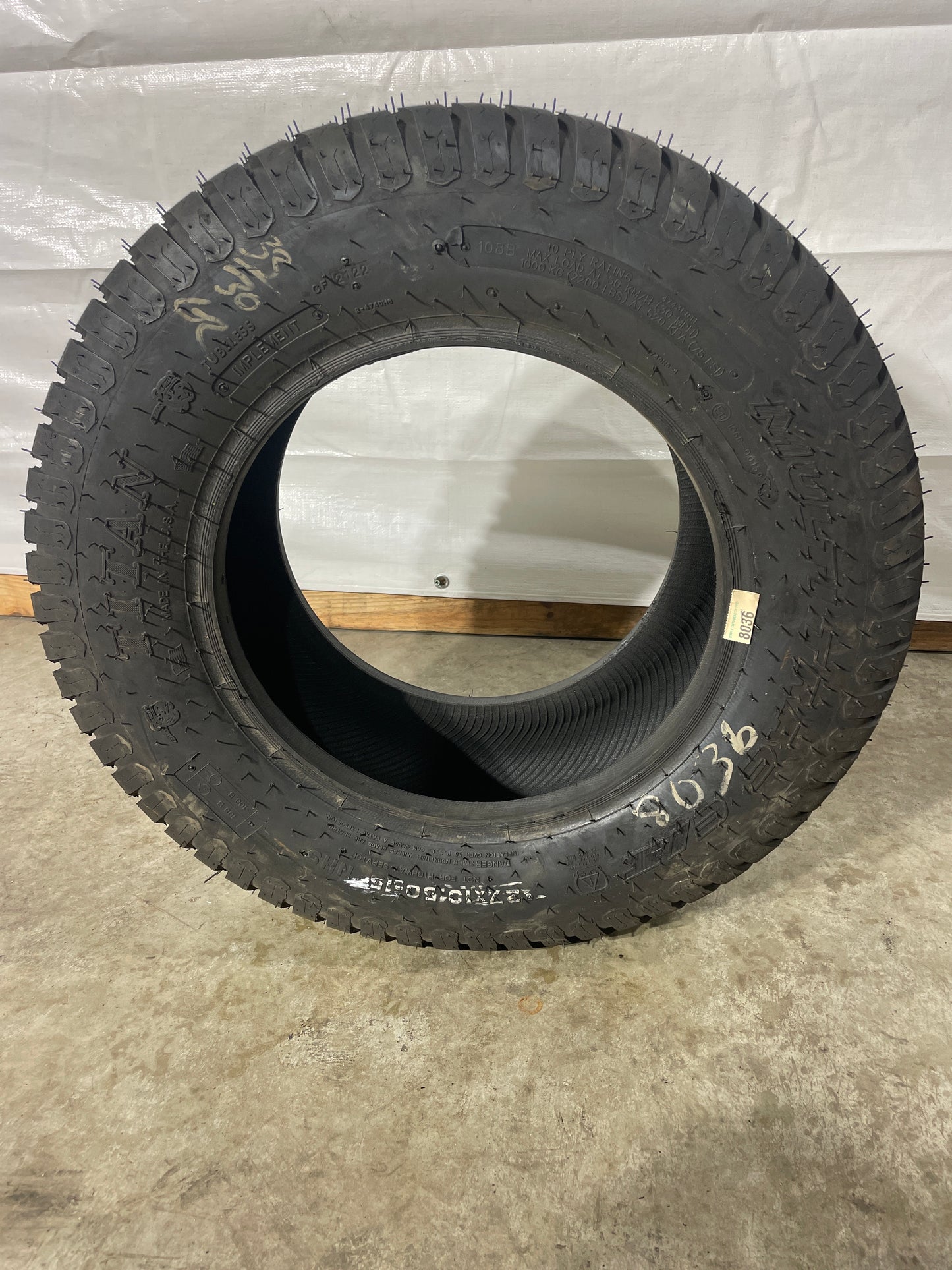 27X10.50-15 TITAN MULTI TRAC C/S