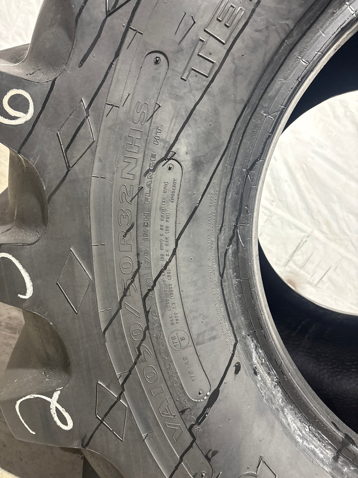 1050/50R32 Goodyear Terra Tire #7236