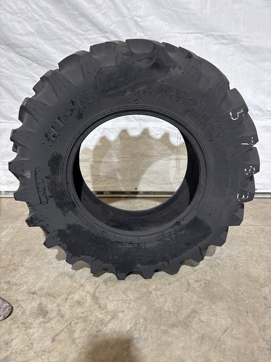 13.6R24 TITAN HI-TRACTION LUG RADIAL TRACTOR TIRE #5753