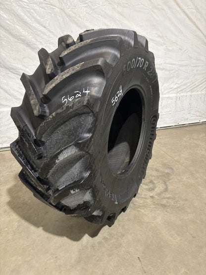 600/70R28 CONTINENTAL TRACTOR MASTER #5624