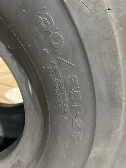 30/65R25 (750/65R25) BRIDGESTONE V-STEEL  L-TRACTION #5504