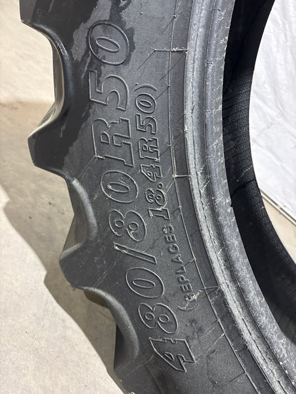 480/80R50 REPLACES (18.4R50) BKT AGRI MAX RT 855 #5774
