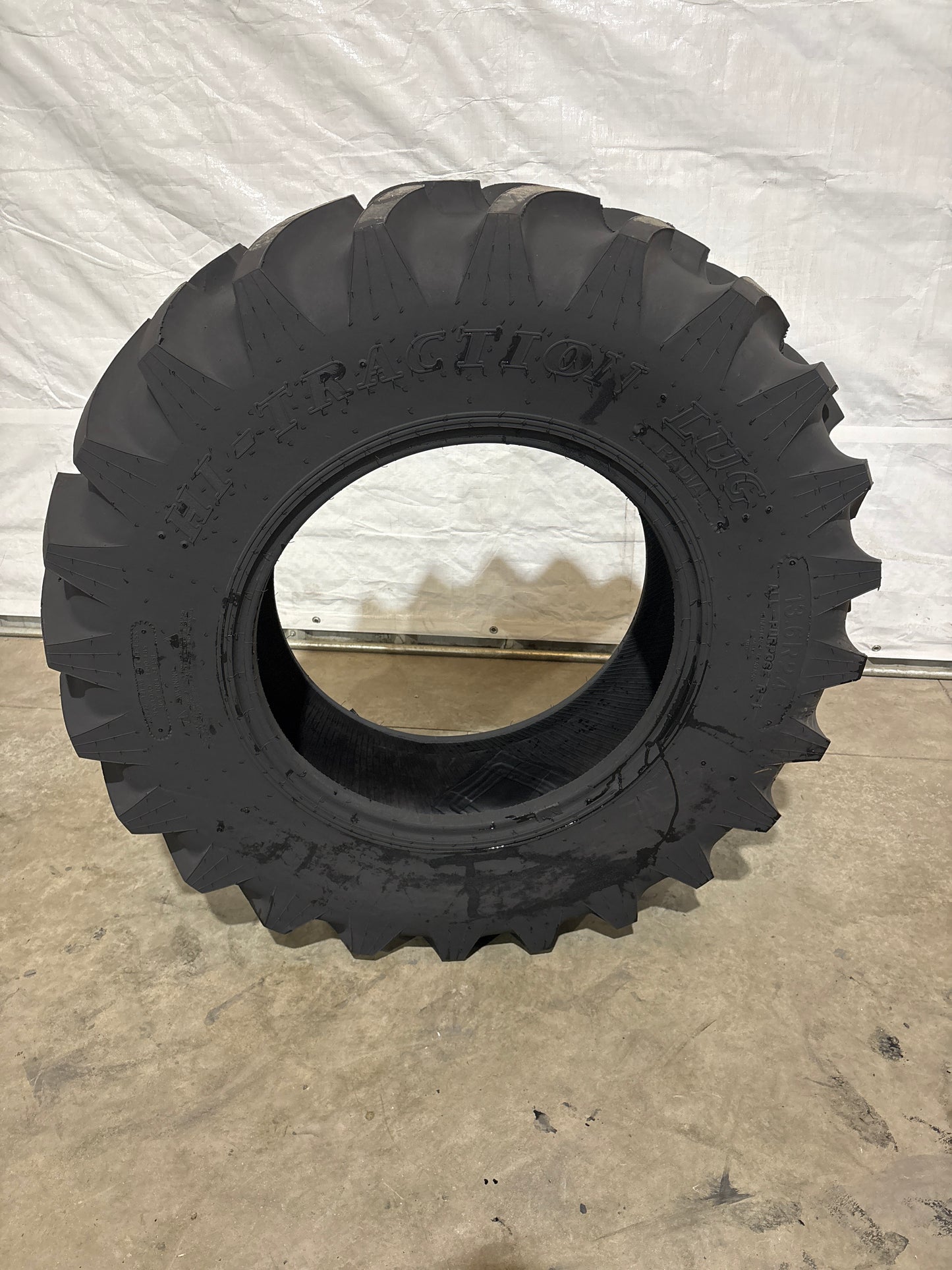 13.6R24 TITAN HI-TRACTION LUG RADIAL TRACTOR TIRE #5753