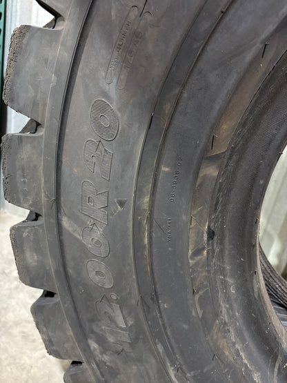 12.00R20 MICHELIN STABIL'X XZM RADIAL FORKLIFT TIRE #5460