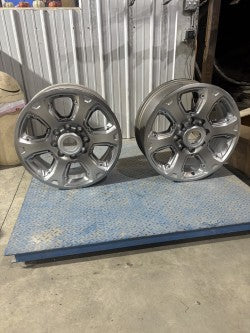 WL #13-18 RAM 2500/3500: 20X8 WHEEL SILVER